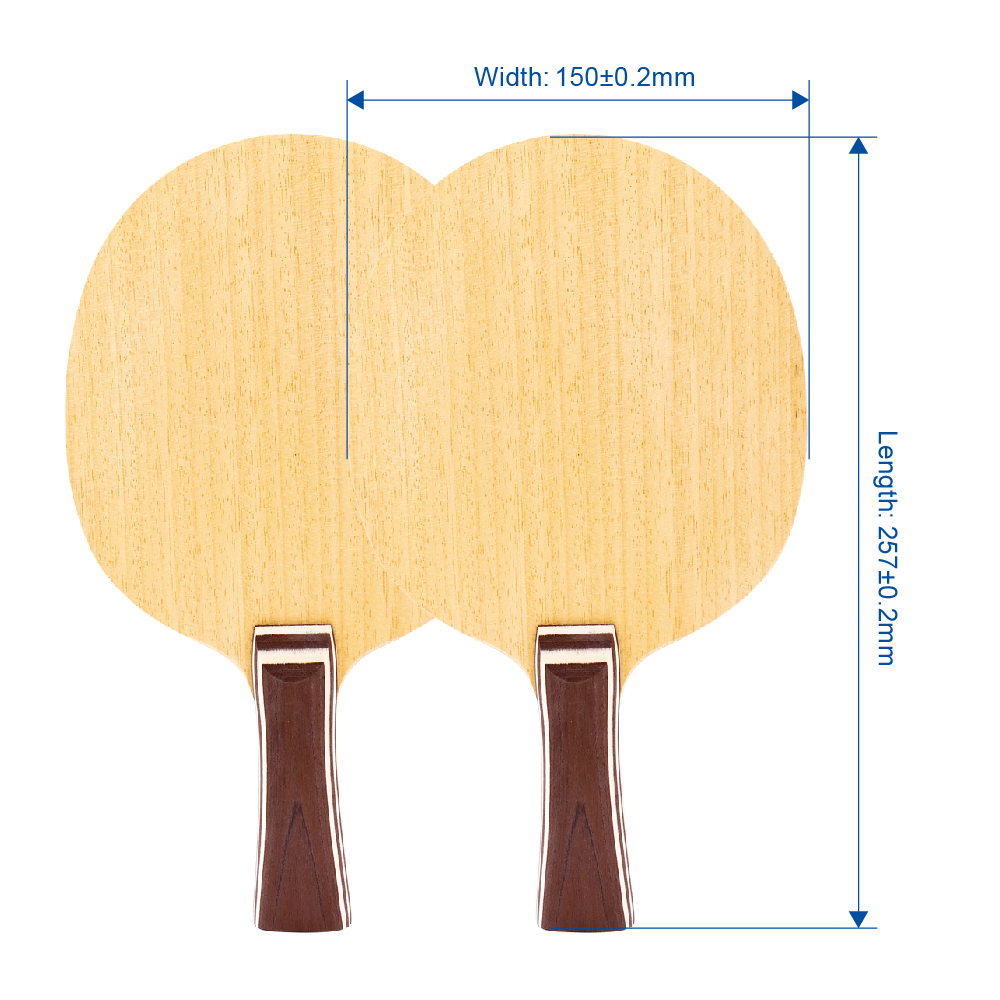 Table Tennis Logo - OEM Custom Table Tennis Blade Ayous