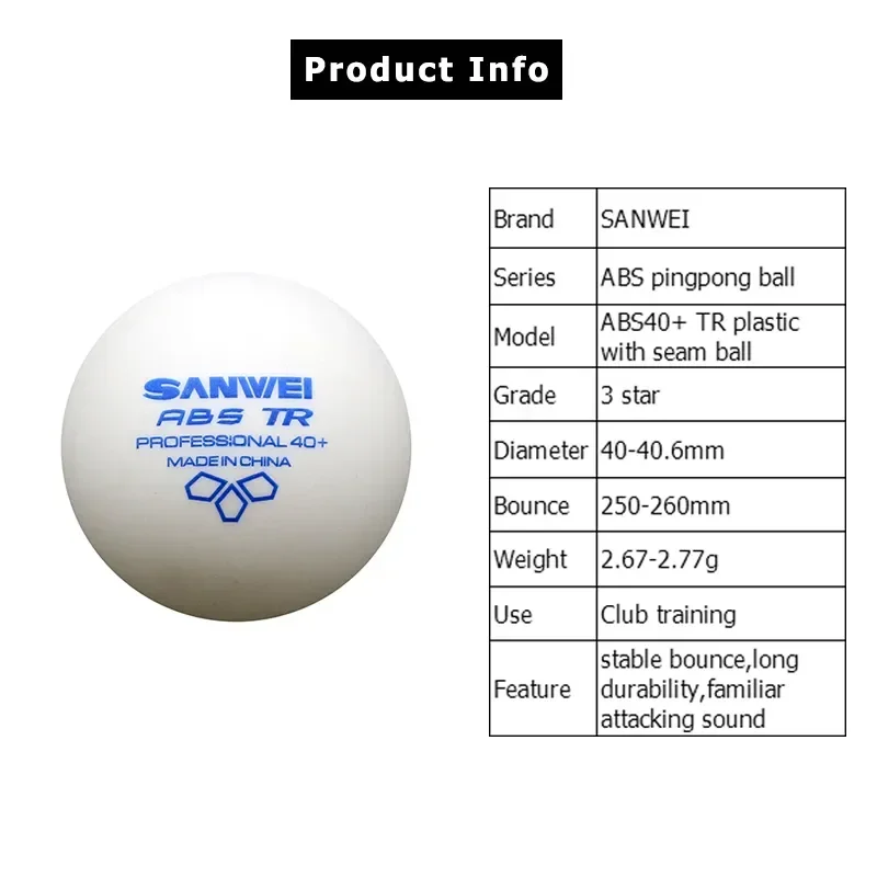 SANWEI-ABS TR 3 Star Table Ten - Table Tennis Video Game 리뷰 및 가격