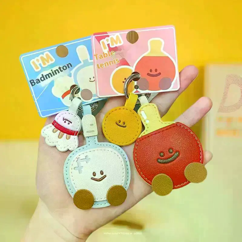 Cute Cartoon Leather Racket St - Table Tennis Cartoon 리뷰 및 가격