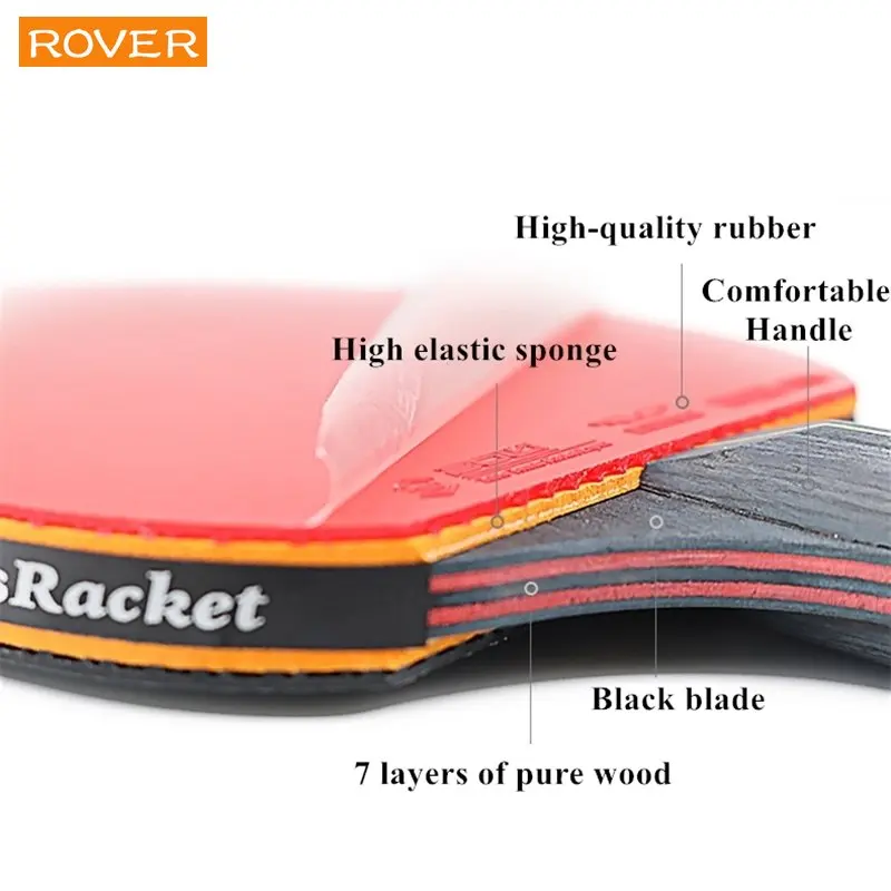 5/6 Star Table Tennis Racket 2 - Table Tennis Forehand 리뷰 및 가격