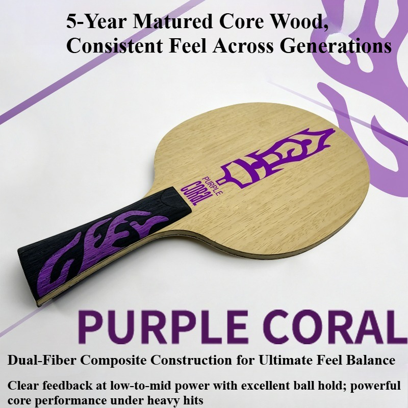 Meteor Purple Coral Table Tenn - Table Tennis Blade 리뷰 및 가격
