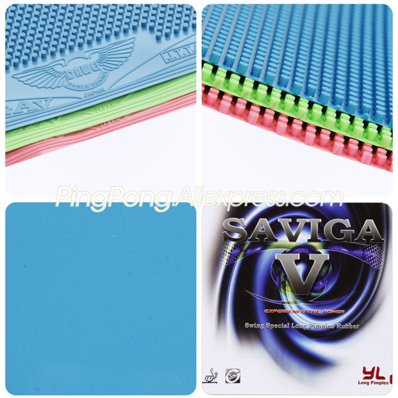 Colorful DAWEI SAVIGA V Pips-l - Table Tennis Forehand 리뷰 및 가격