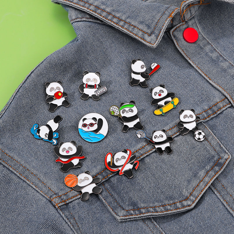 Cartoon Panda Sports Theme Ena - Table Tennis Cartoon 리뷰 및 가격