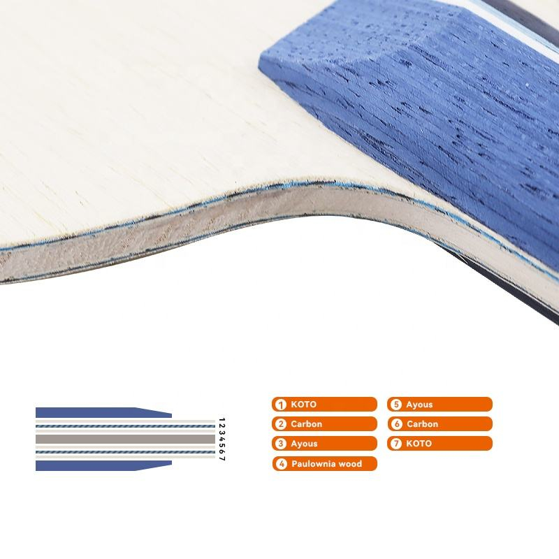 1PCS Blue Carbon Fiber Table T - Table Tennis Blade 리뷰 및 가격
