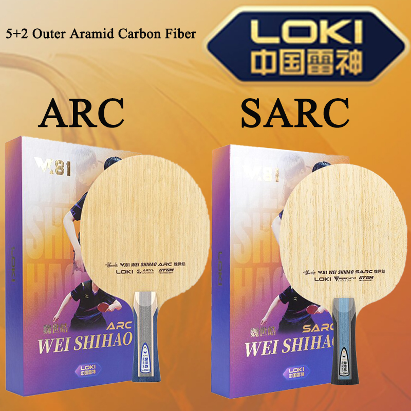 New LOKI W81 Series ARC SARC T - Table Tennis Blade 리뷰 및 가격